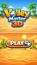 Volley Master 3D Casual Game Unity screenshot 2
