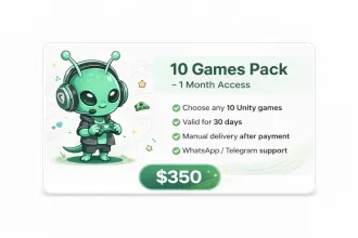 10 Games Pack – 1 Month Access source code