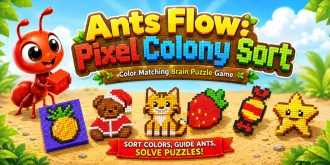 Ant Flow Colony Sort 3D - Unity Source Code source code