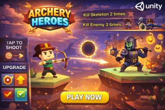 Archery Heroes Unity Games Source Code source code