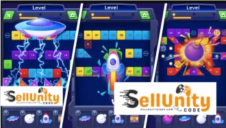 Brick Breaker Mobile App Templates – Sell Unity Source Code source code