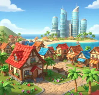 Build a Village - City Town source code