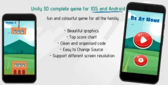Builds buildings - Unity 3D game App - Android + ios Sellunitysourcecode source code