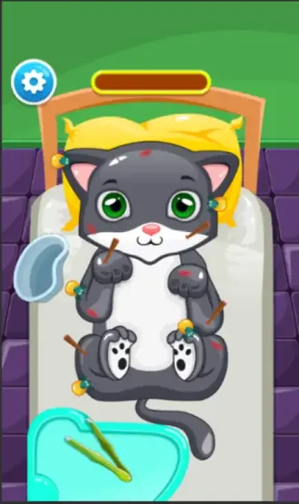 Cat Doctor – Pet Care Game source code