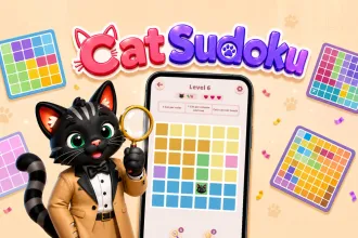 Cat Sudoku - Sudoku Puzzle Unity Template with 1500 Levels source code