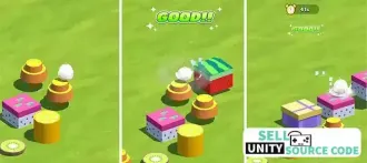 Crazy Bird Jump SellUnitySourceCode source code