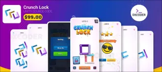 Crunch Lock ! Trending Game SellUnitySourceCode source code