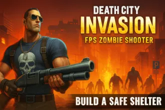 🔫 Death City Invasion: FPS Zombie Shooter Unity Project 2025 - SellUnitySourceCode source code