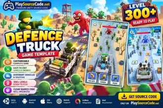 Defence Truck Game Template source code
