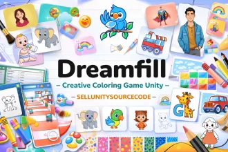 Dreamfill – Creative Coloring Game Unity source code