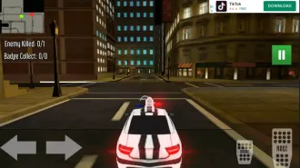Drive Police Car Gangsters Chase : Free Games SellUnitySourceCode source code