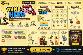 Dumb Hero – Unity - Admob - InApp - Puzzle Game source code
