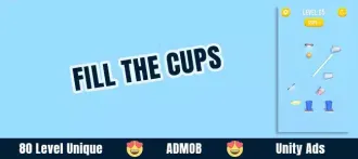 Fill The Cups SellUnitySourceCode  source code