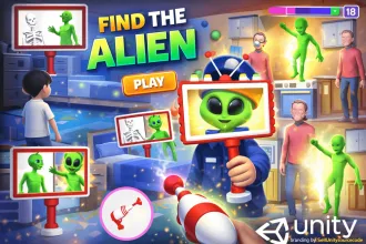 Find the Alien Unity 2D Game Templates source code