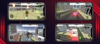 Flying Super Hero Rescue Robot 2021 SellUnitySourceCode source code