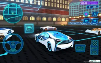 Futuristic Car Simulator SellUnitySourceCode source code