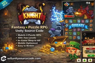 Good knight Story Ready Made Game Code source code