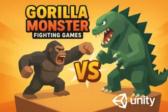 Gorilla Vs Monster | Fighting Games source code