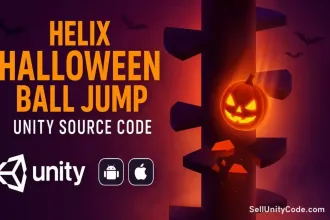 Helix Halloween Ball Jump source code