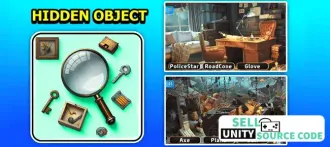 Hidden Object Game Sell Unity Source Code  source code
