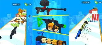 Human Stickman Gun SellUnitySourceCode source code