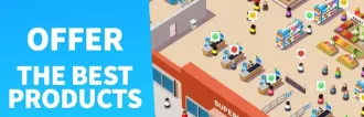 Idle Mini Mall-Market Tycoon SellUnitySourceCode source code