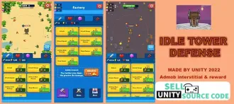 Idle Tower Defense SellUnitySourceCode source code