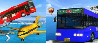 Impossible Advance Bus Driving Crazy Mega Stunt SellUnitySourceCode source code