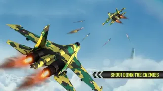 Jet Fighter 3D War – Air Force Combat Unity Template – SellUnitySourceCode.com source code