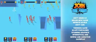 Join the Fight | Brand New Hypercasual Game | SellUnitySourceCode source code