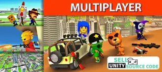 Kidee – Open World Shooter Game | SellUnitySourceCode source code