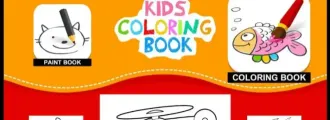 🎨 Kids Coloring Book With Magic Pen | SellUnitySourceCode.com source code