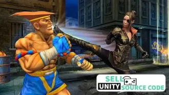 King of Fighters Styled Game template SellUnitySourceCod source code