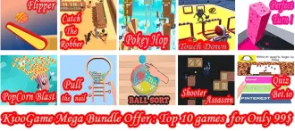 Kioo Games Mega Bundle Offer: Top Trending 10 Game SellUnitySourceCode source code
