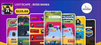 Lootscape : Boss Mania SellUnitySourceCode source code