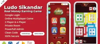 Ludo Sikandar Real Money Earning Android App SellUnitySourceCode source code