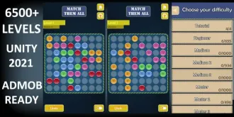 Match Them All Unity Project source code