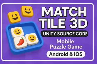 Match Tile Drop 3D – Unity Source Code (Mobile Puzzle Game) source code