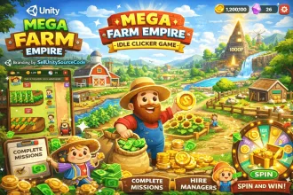 Mega Farm Empire - Idle Clicker Game source code