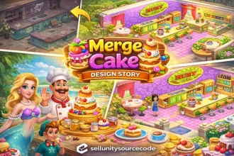 Merge Cake – Design Story source code