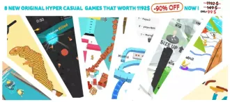 MillPill Hyper Casual Games Bundle Offer: SellUnitySourceCode source code