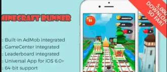 Minecraft Runner SellUnitySourceCode source code