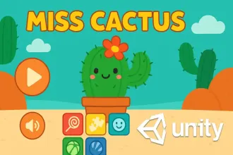 Miss Cactus | Kid Games source code