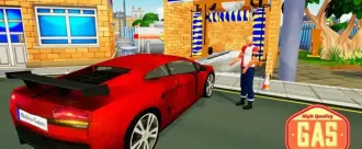 Modern Sports Car Wash: Gas Station SellUnitySourceCode🚗✨ source code