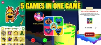 Monster Makeover + 4 More in One Game SellUnitySourceCode  source code