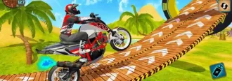 Moto Beach Impossible Track Stunt : Bike Stunt 2022 SellUnitySourceCode source code