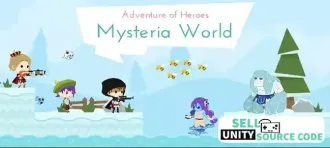 Mysteria World: Adventure of Heroes –SellUnitySourceCode source code