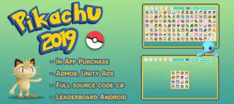 NEW Animal Connect – Pikachu Matching Puzzle Game – SellUnitySourceCode.com source code