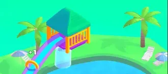  New Aquapark Slide 3D – Waterpark Racing Unity Template – SellUnitySourceCode.com source code