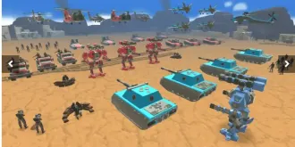 New Army War Simulator – Battle Strategy Unity Template – SellUnitySourceCode.com source code